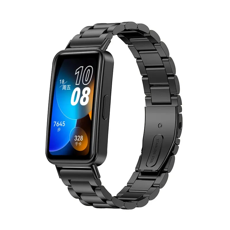 Bracelet Huawei Band 8 / 9 / 10 (Acier inoxydable) - 4 coloris