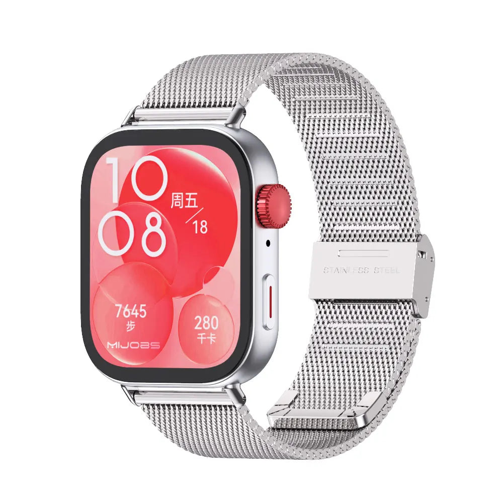 Bracelet Huawei Watch Fit 3/4 (Milanais à boucle) - 4 coloris