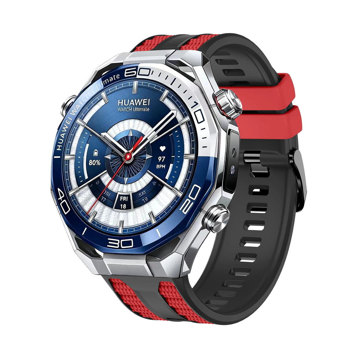 Bracelet EasyFit | 22mm (Silicone militaire) 10 coloris
