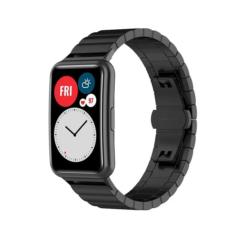 Bracelet Huawei Watch Fit / New / SE (Acier Inoxydable) - 4 coloris
