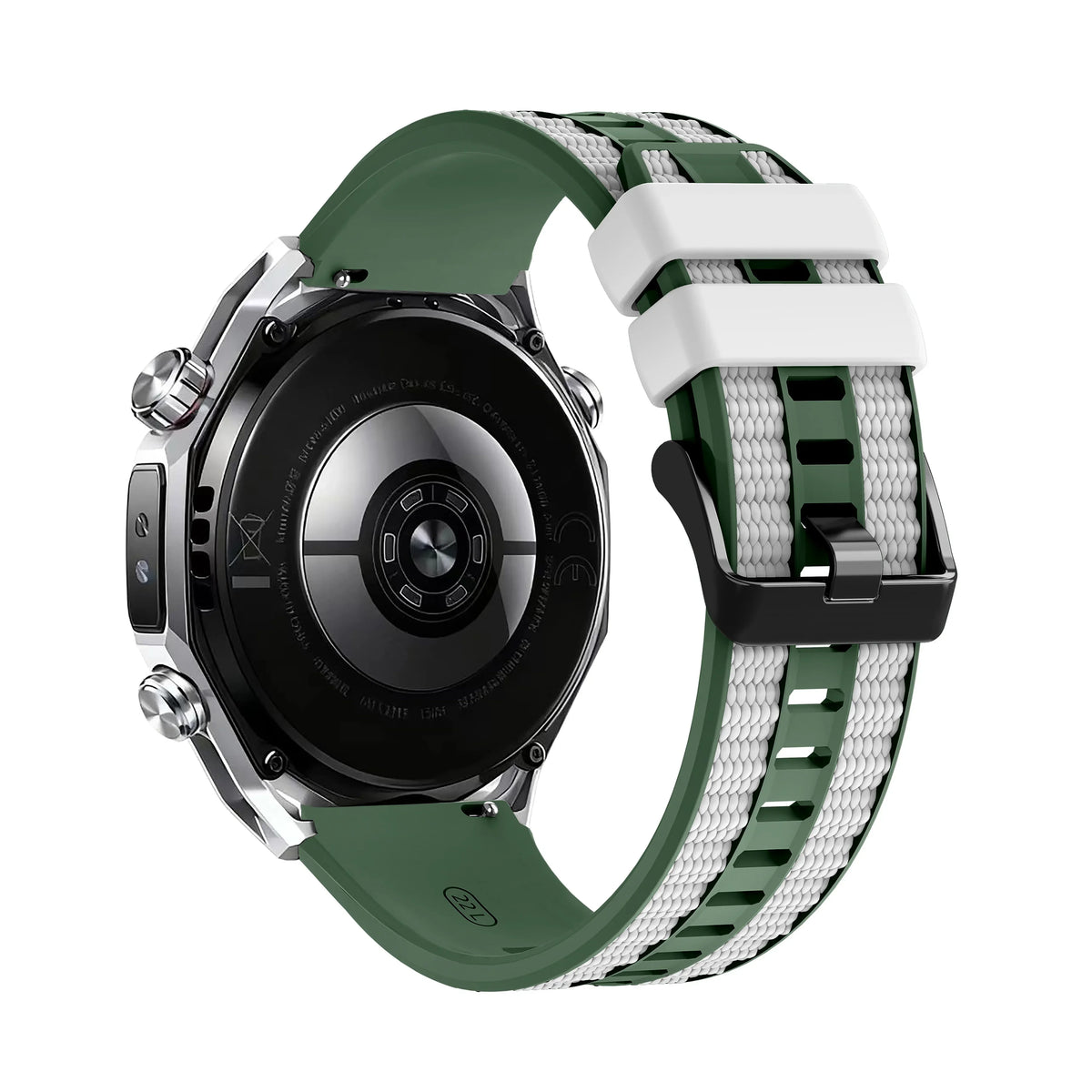 Bracelet EasyFit | 22mm (Silicone militaire) 10 coloris