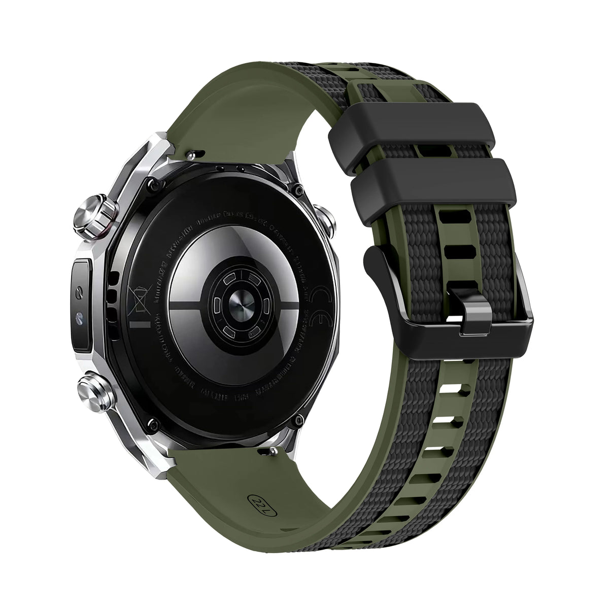 Bracelet EasyFit | 22mm (Silicone militaire) 10 coloris