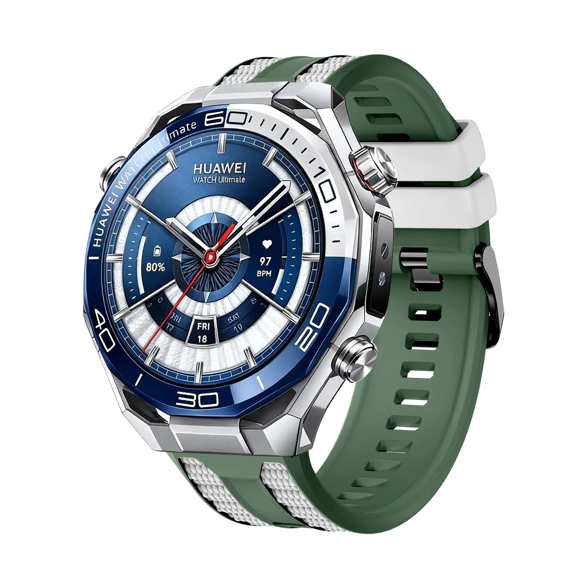 Bracelet EasyFit | 22mm (Silicone militaire) 10 coloris