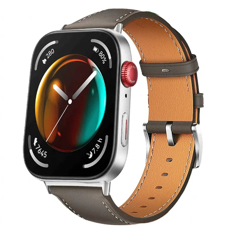Bracelet Huawei Watch Fit 3/4 (Cuir Véritable) - 6 coloris