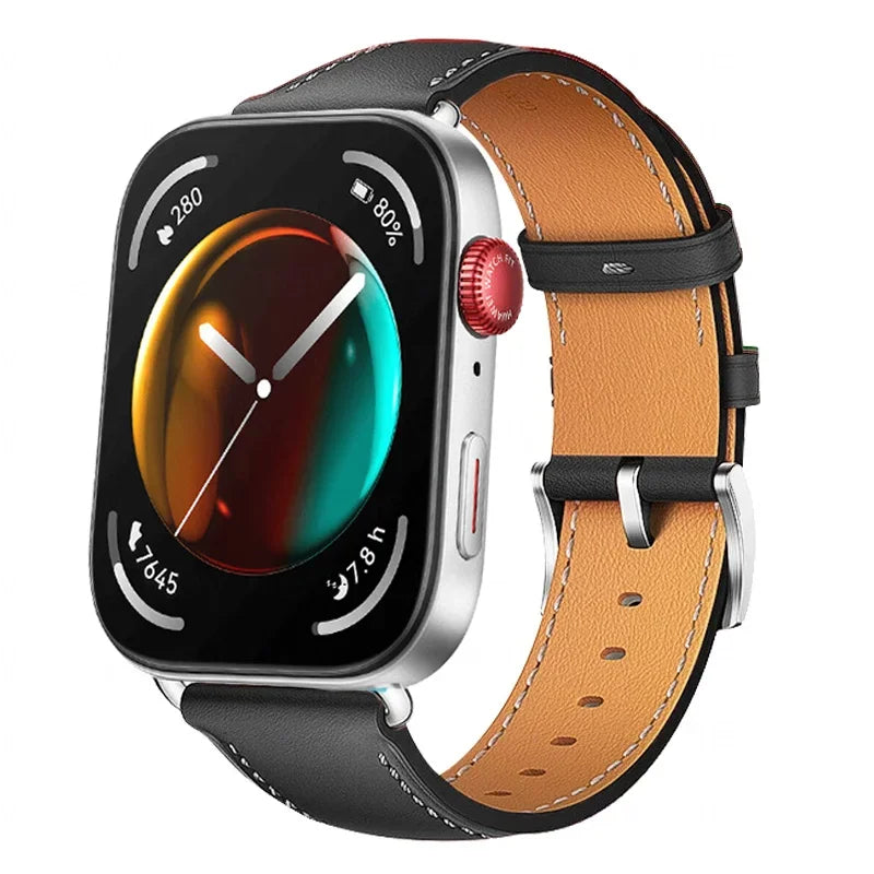 Bracelet Huawei Watch Fit 3/4 (Cuir Véritable) - 6 coloris